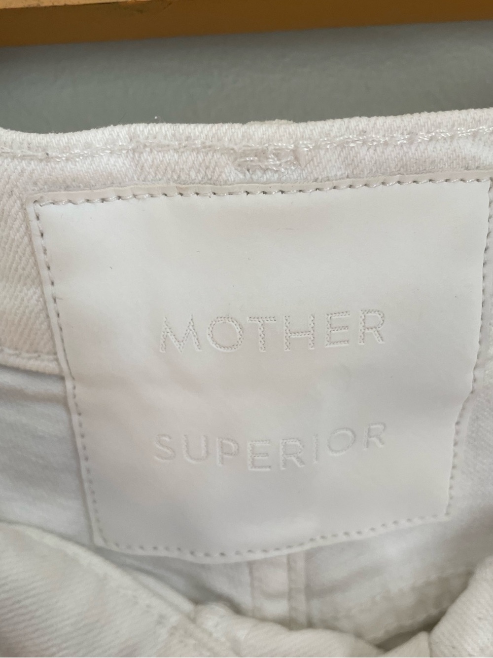 Mother Superior Almost Saint High Rise Distressed Jeans Size 27 Casual Summer - Picture 6 of 16